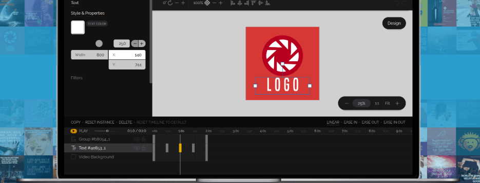 animated logo